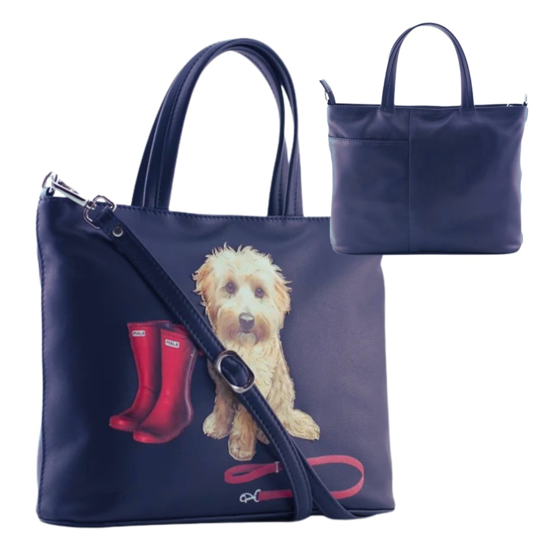 Cocos Walk Dog Multiway Leather Grab Bag - Image 3