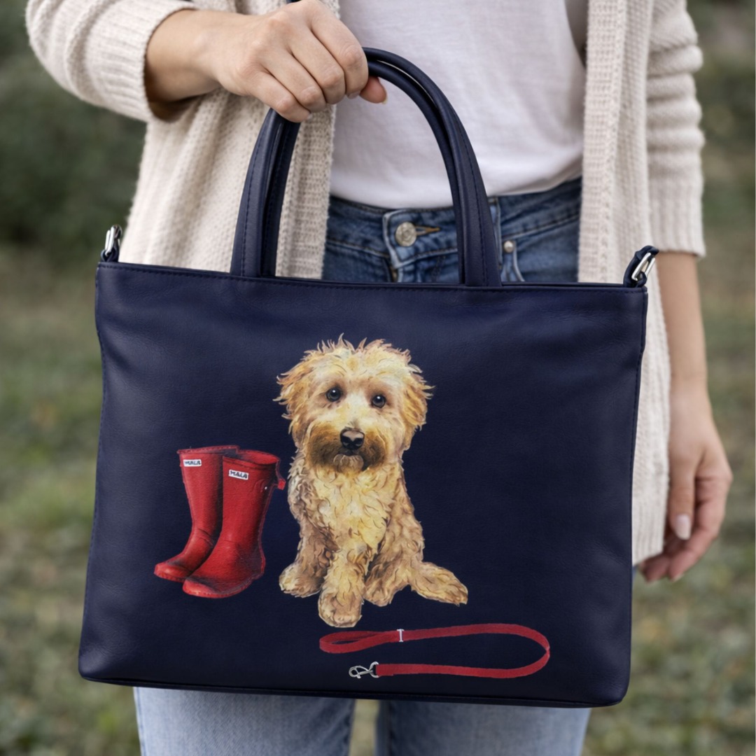 Cocos Walk Dog Multiway Leather Grab Bag - Image 2