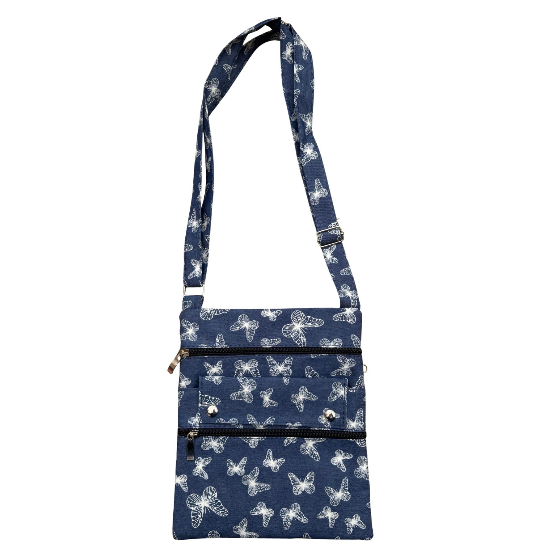 Butterfly Print Crossbody Bag - Image 4