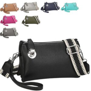Embolden Faux Leather Crossbody Bag