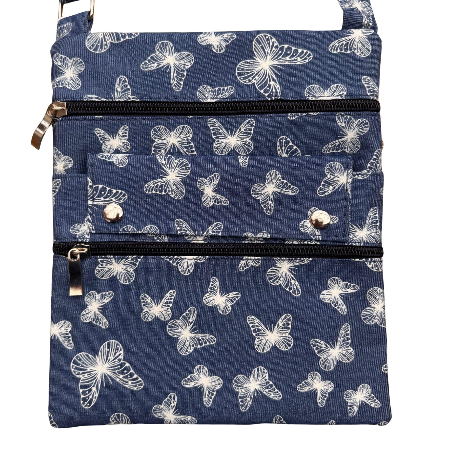 Butterfly Print Crossbody Bag - Image 3