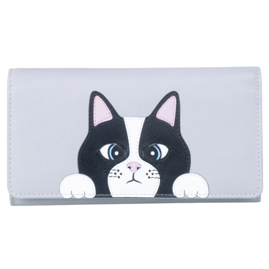 Vinny & Victor Cat Matinee Leather Purse - Image 5