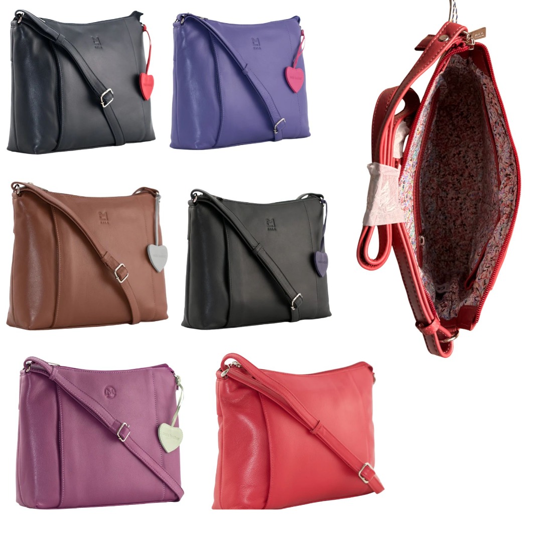 Classic Anishka Slouch Leather Crossbody Bag - Image 2