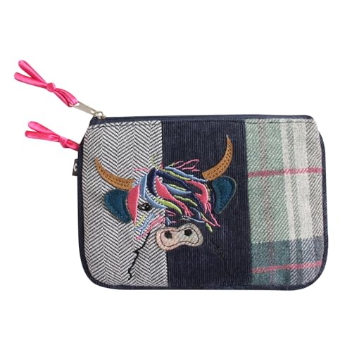 Tweed Applique Coin Purse - Image 7