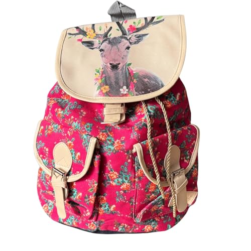 Boho Canvas Backpack - Image 3
