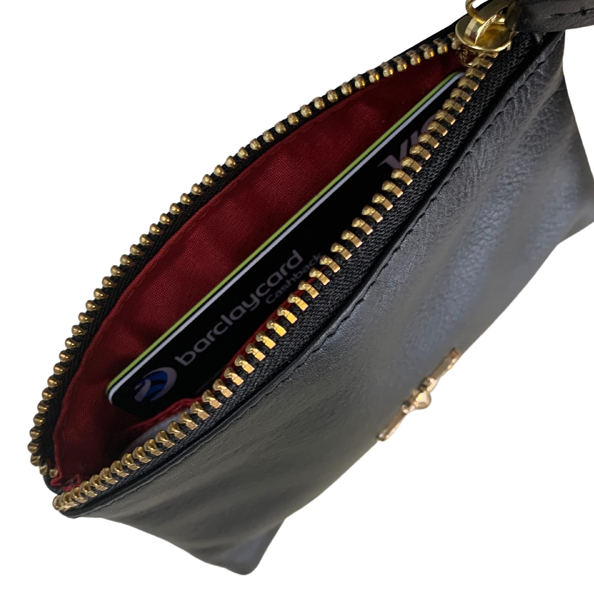 Soft Leather Bee Coin Purse - Image 2