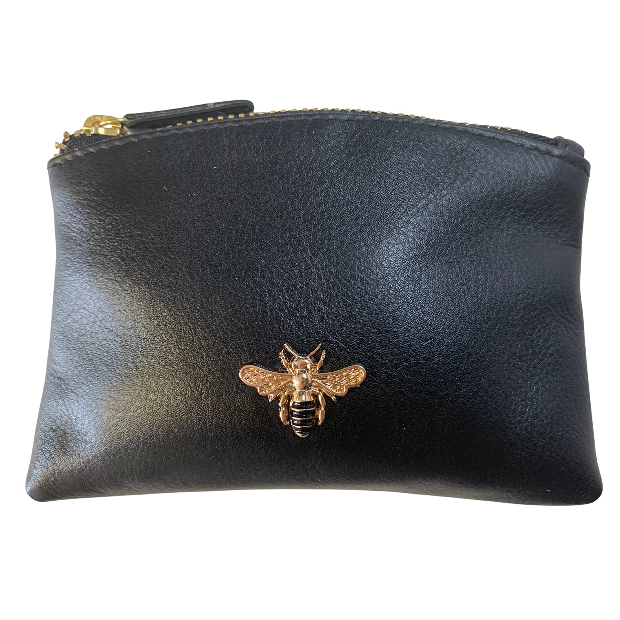 Soft Leather Bee Coin Purse - Image 5