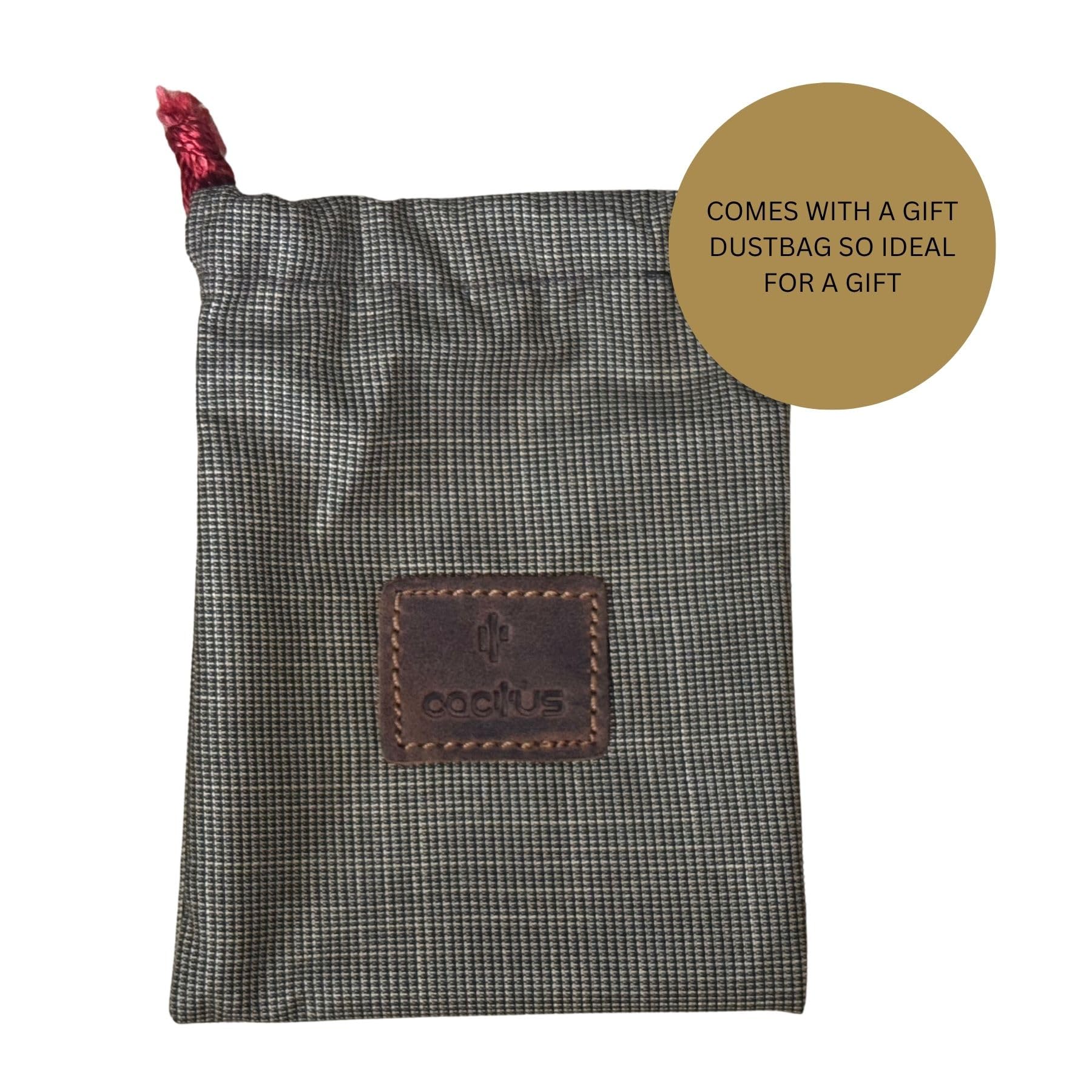 Distressed Leather RFID Card & ID Holder - Image 3