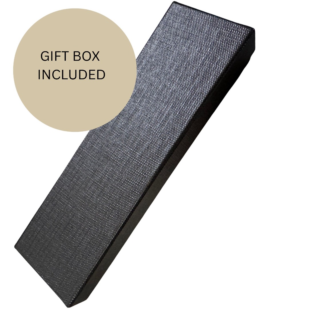 Genuine Leather Single Pen Case Gift Boxed - Image 2