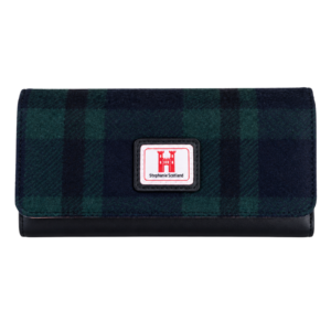 Tartan Tweed Large Purse