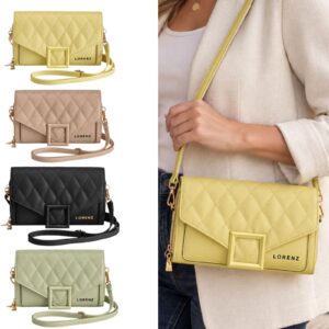 Lorenz Quilted Crossbody Purse Bag