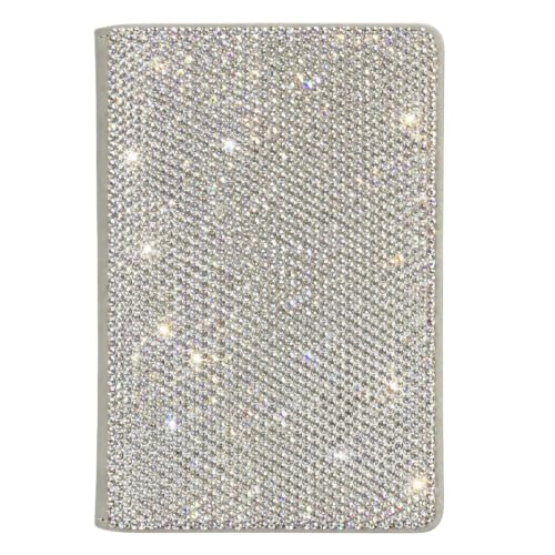 Sparkly Zircon Crystal Embellished Passport Holder