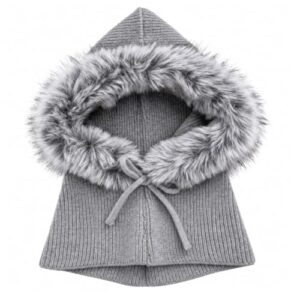 Faux Fur Hooded Snood